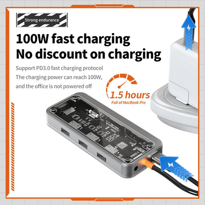 Basix 10-in-1 USB-C Hub Docking Station