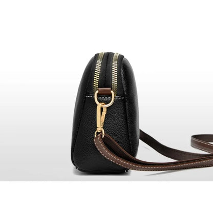 Women’s Genuine Cowhide Leather Crossbody Messenger Bag
