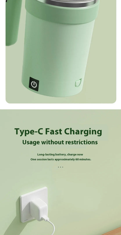 Smart Self-Stirring Temperature Mug