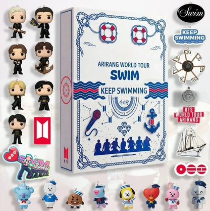 24-Day Christmas Countdown Ornament Box