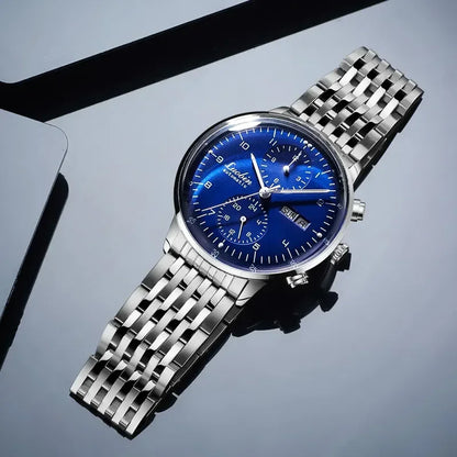 Men's Automatic Mechanical Stainless Steel Business Watch