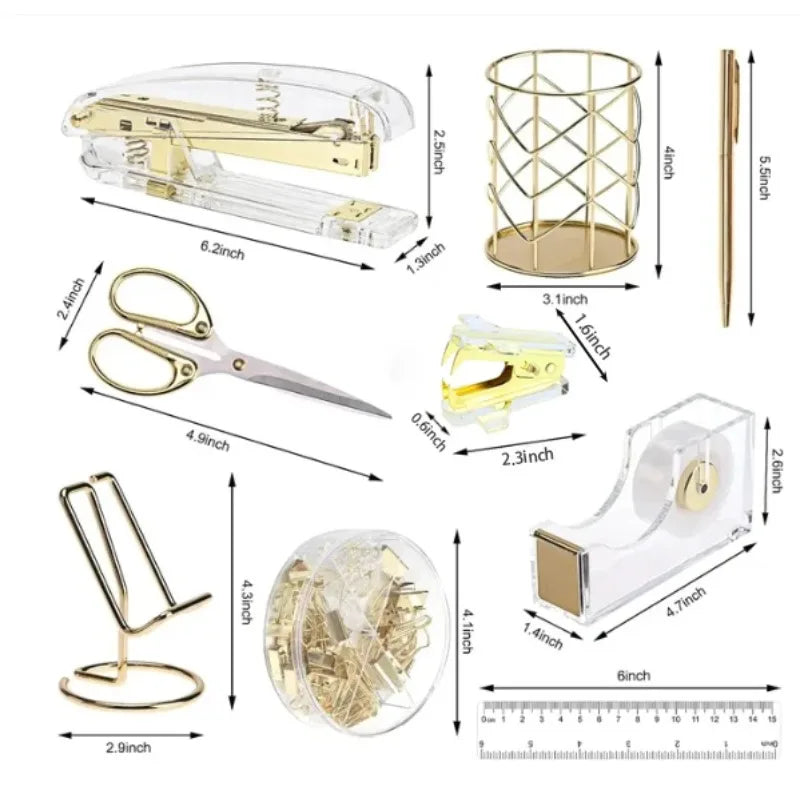 Complete Office Supplies Organizer Kit