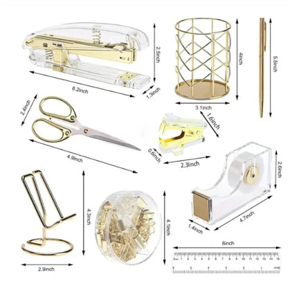Complete Office Supplies Organizer Kit