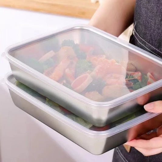Stainless Steel Fresh-Keep Food Storage Container