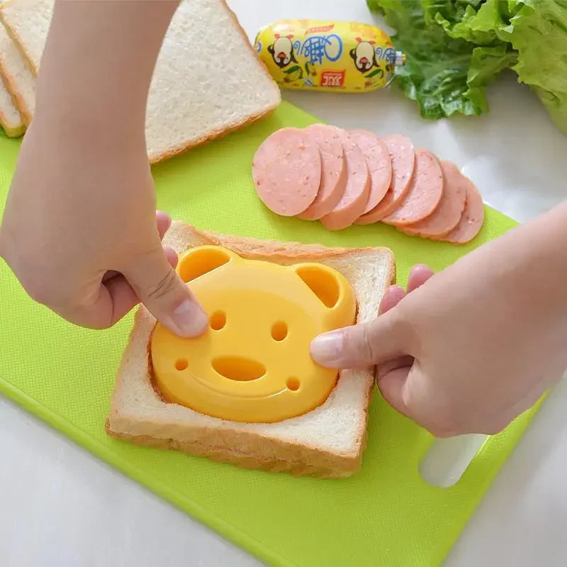 Cute Bear Sandwich Mold & Bread Crust Cutter