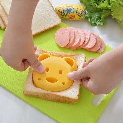 Cute Bear Sandwich Mold & Bread Crust Cutter