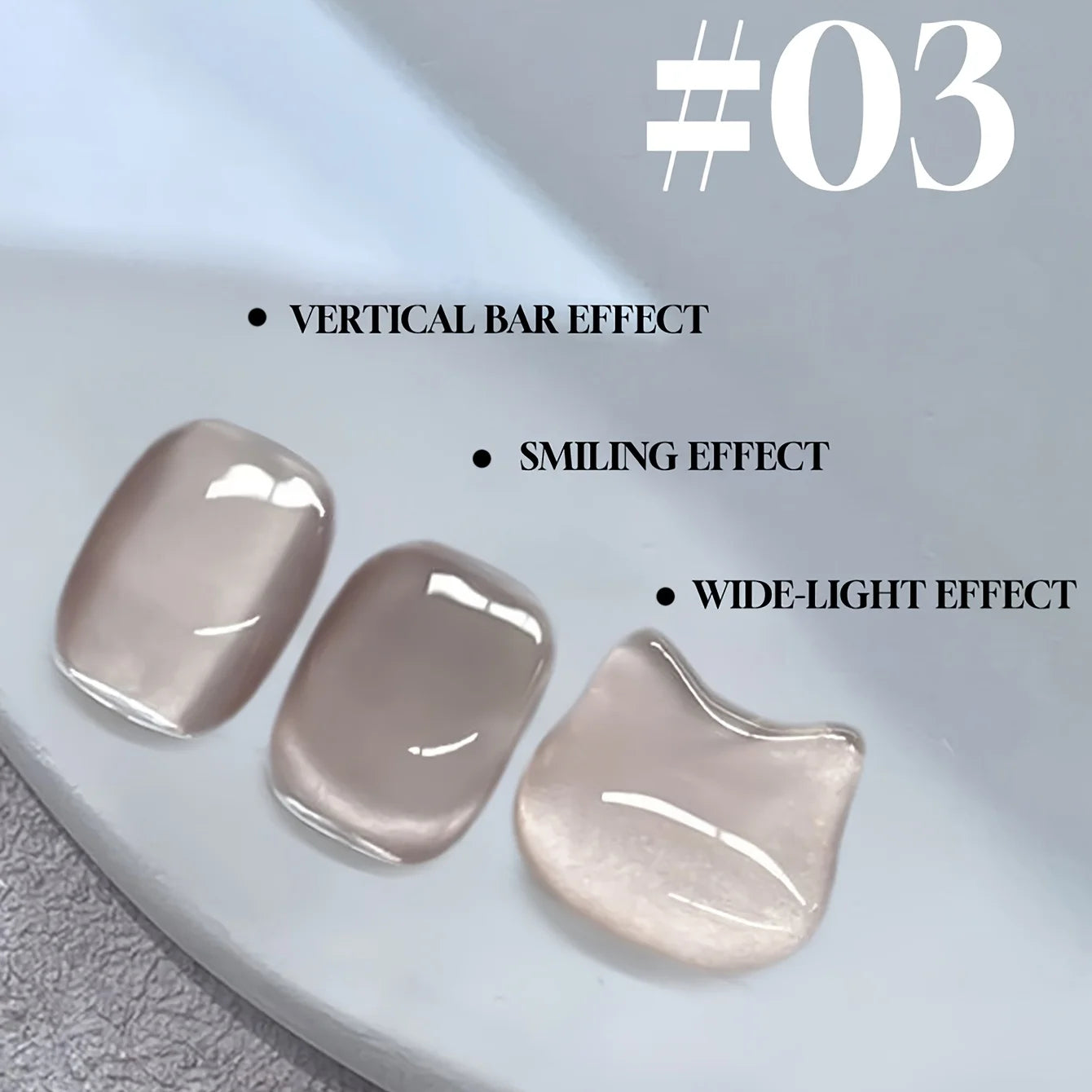 WS Glass Bead Cat Eye Gel Polish