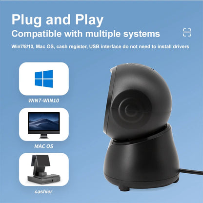 Boland X7 USB QR & Barcode Reader