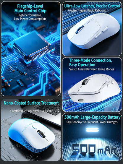 M348 Superlight Wireless Bluetooth & 2.4GHz Gaming Mouse