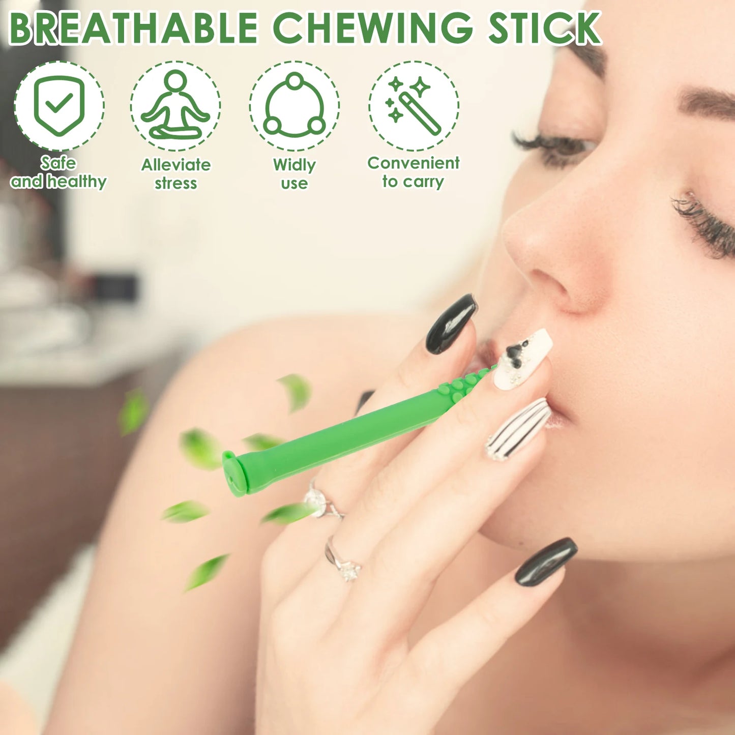 Silicone Aromatherapy Chew Sticks Set