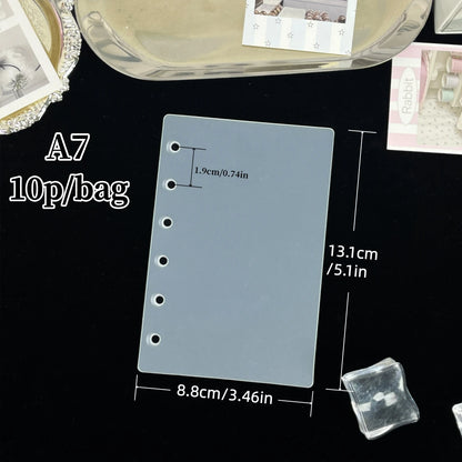 A5/A6/A7/M5 Loose-Leaf Notebook Dividers