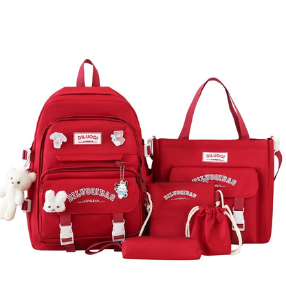 High Capacity Student Backpack Set