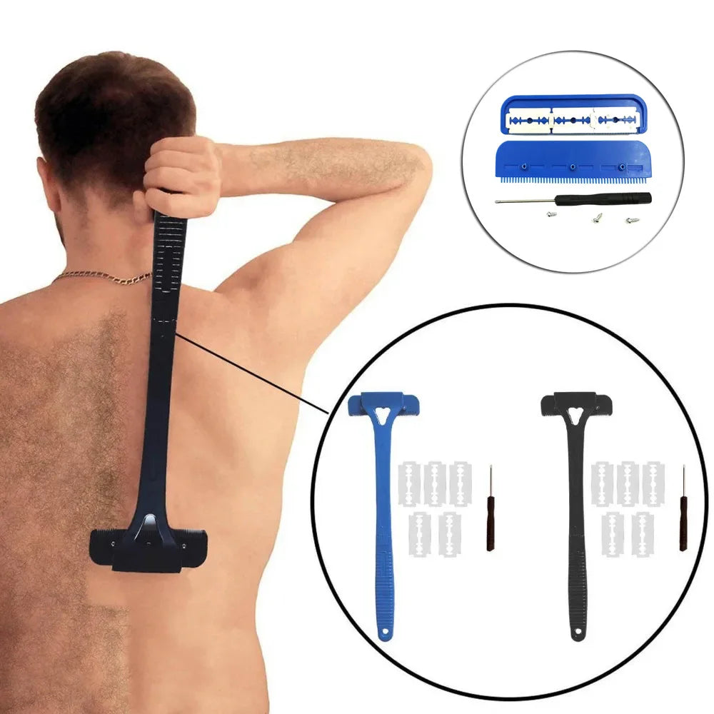 Men’s Long Handle Back Shaver