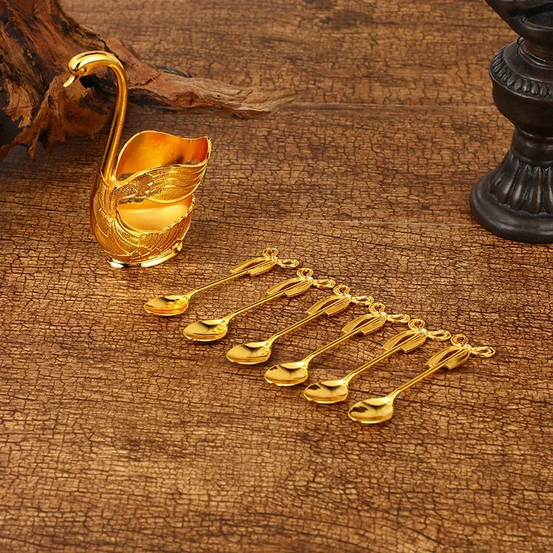 Swan Tableware Holder Set