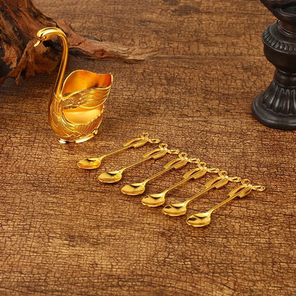 Swan Tableware Holder Set
