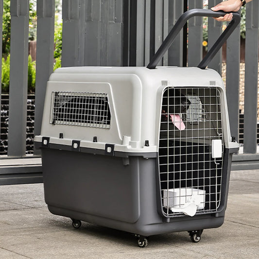 33” Airline-Approved Large Dog Travel Crate