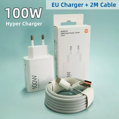 Xiaomi 100W HyperCharge Fast Charger with Type-C Cable