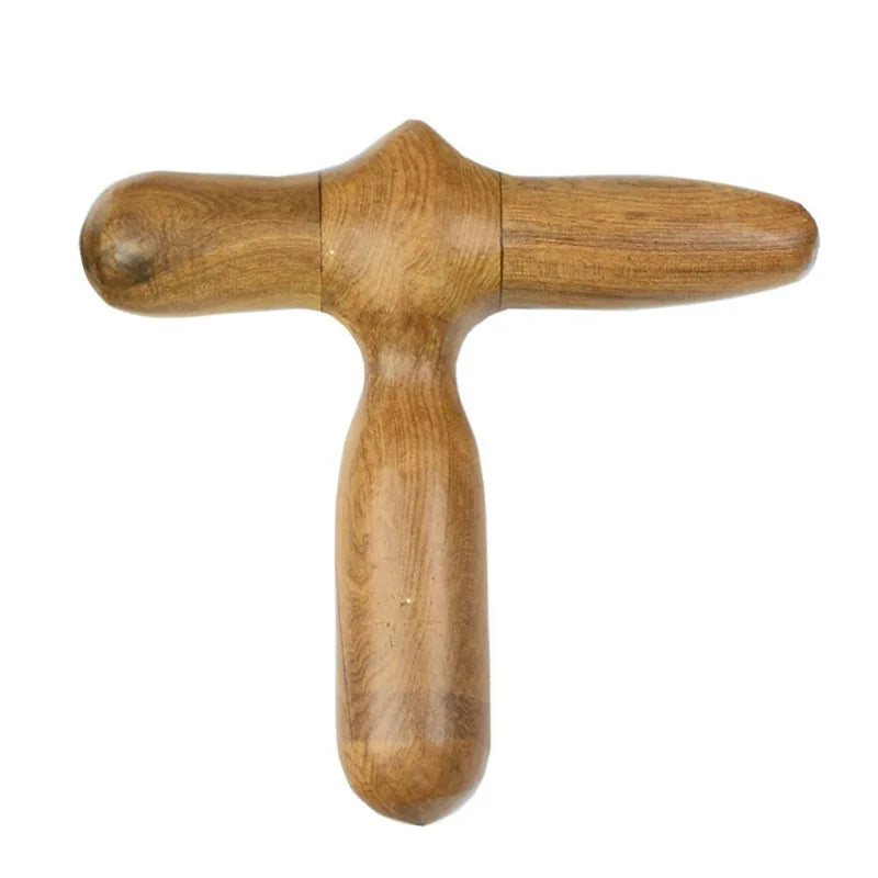 Wooden Foot Massage Reflexology Tool