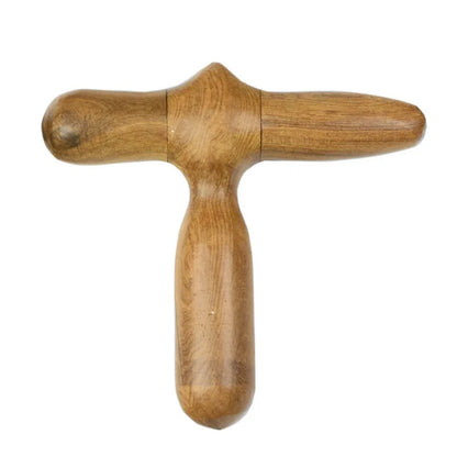 Wooden Foot Massage Reflexology Tool