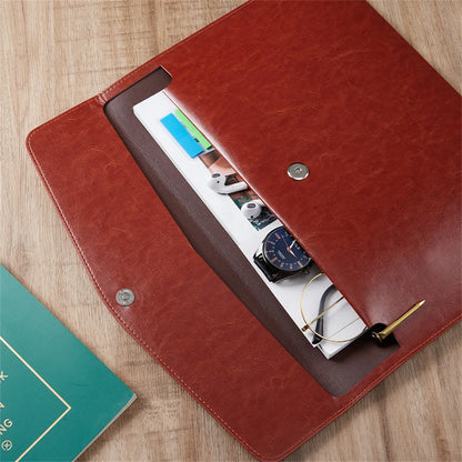 PU Leather Document & Passport Organiser Folder