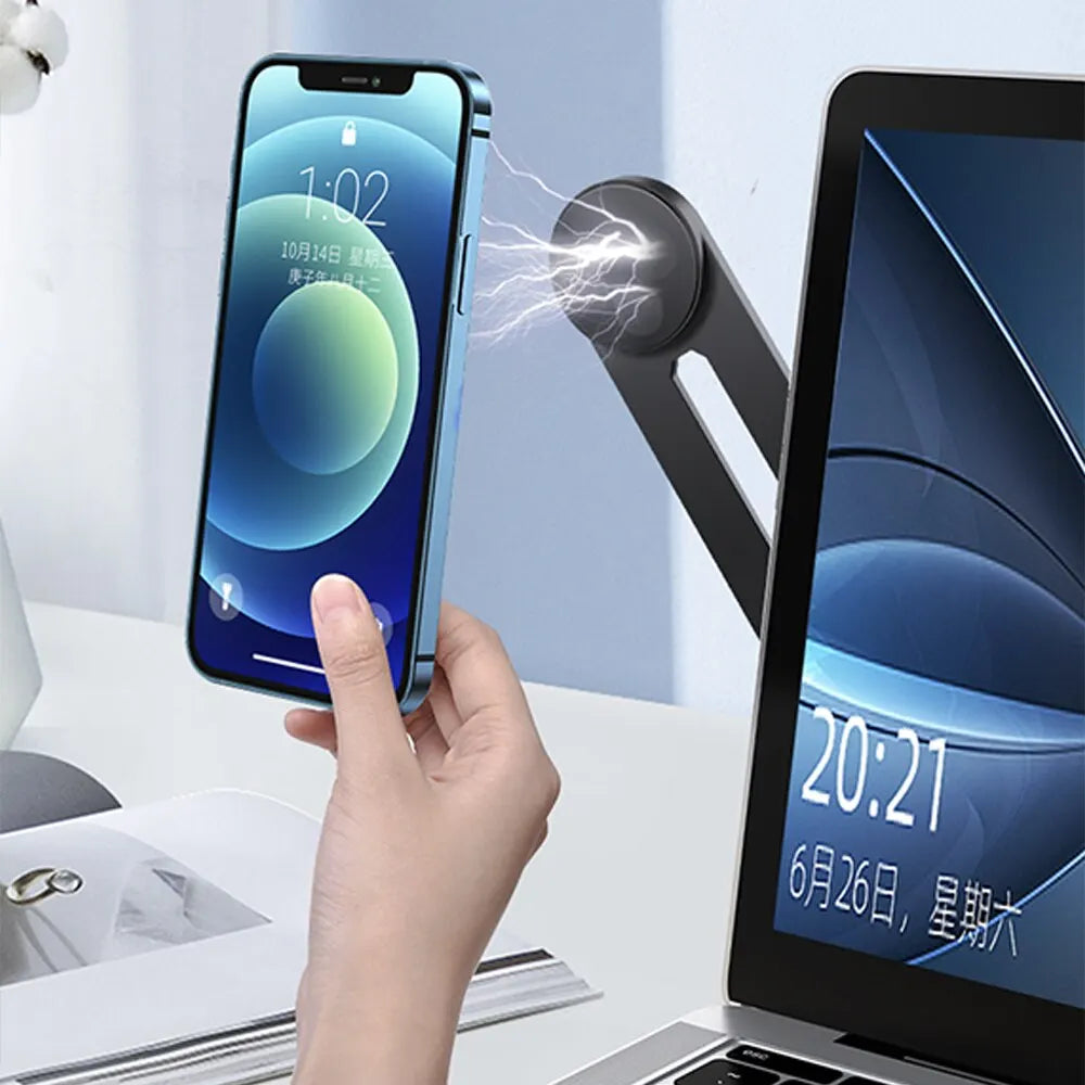 Magnetic Laptop Phone Mount