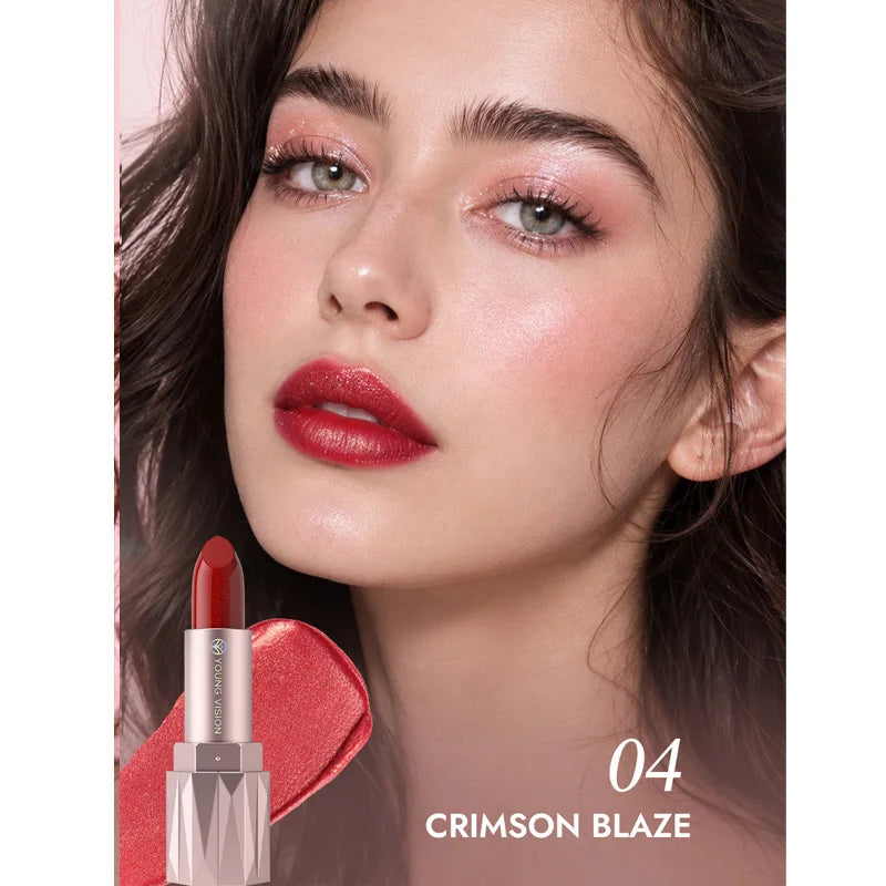 SAM SUGAR 6-Color Diamond Pearl Lipstick