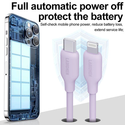 Silicone Lightning Fast Charge Cable