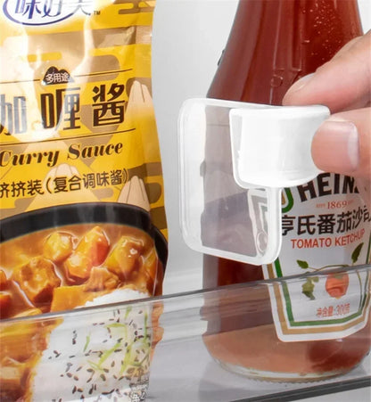 Adjustable Refrigerator Storage Divider Clips