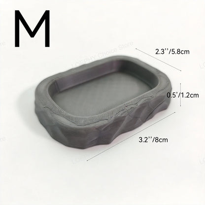 Stone Style Reptile Water Dish Bowl