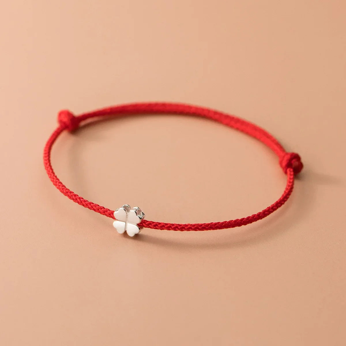 S925 Sterling Silver Flower Charm Bracelet