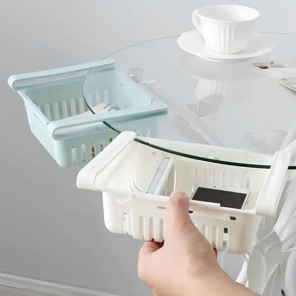 Expandable Refrigerator Storage Basket Drawer