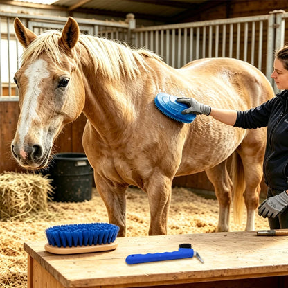 Horse Grooming & Cleaning Tool Set