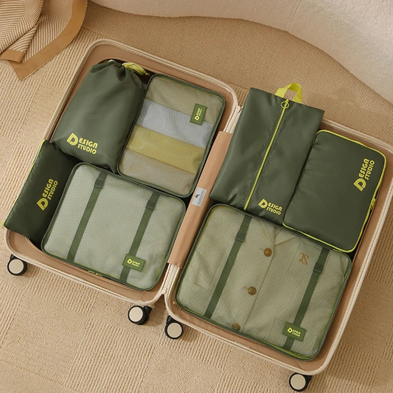 Travel Packing Cube Organiser Set