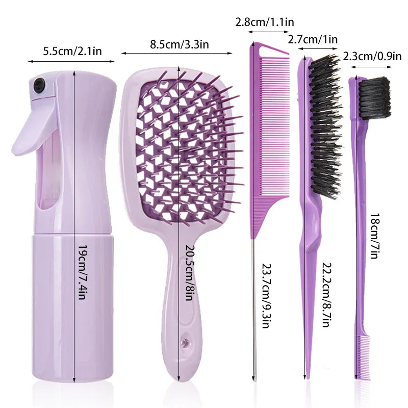 Detangling Hair Comb Set for Styling
