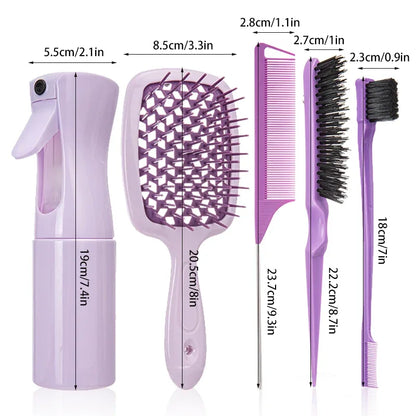 Detangling Hair Comb Set for Styling