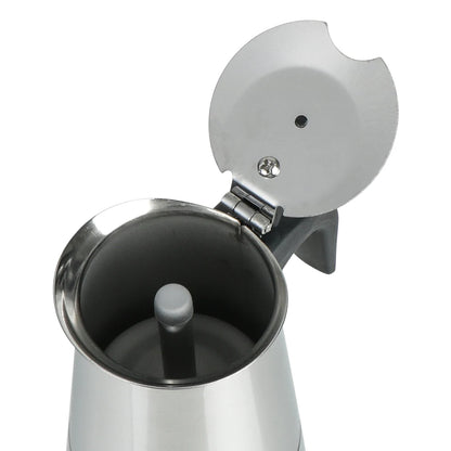 Stainless Steel Stovetop Moka Coffee Maker