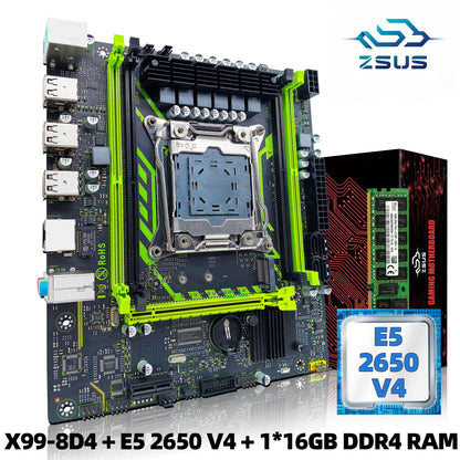 ZSUS X99 LGA2011-3 Motherboard Kit