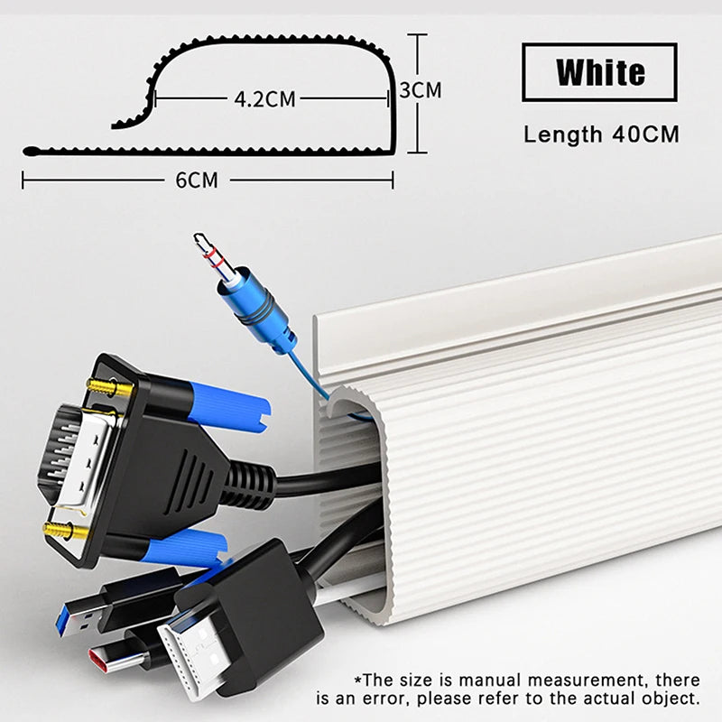 40cm Under Desk Cable Organizer