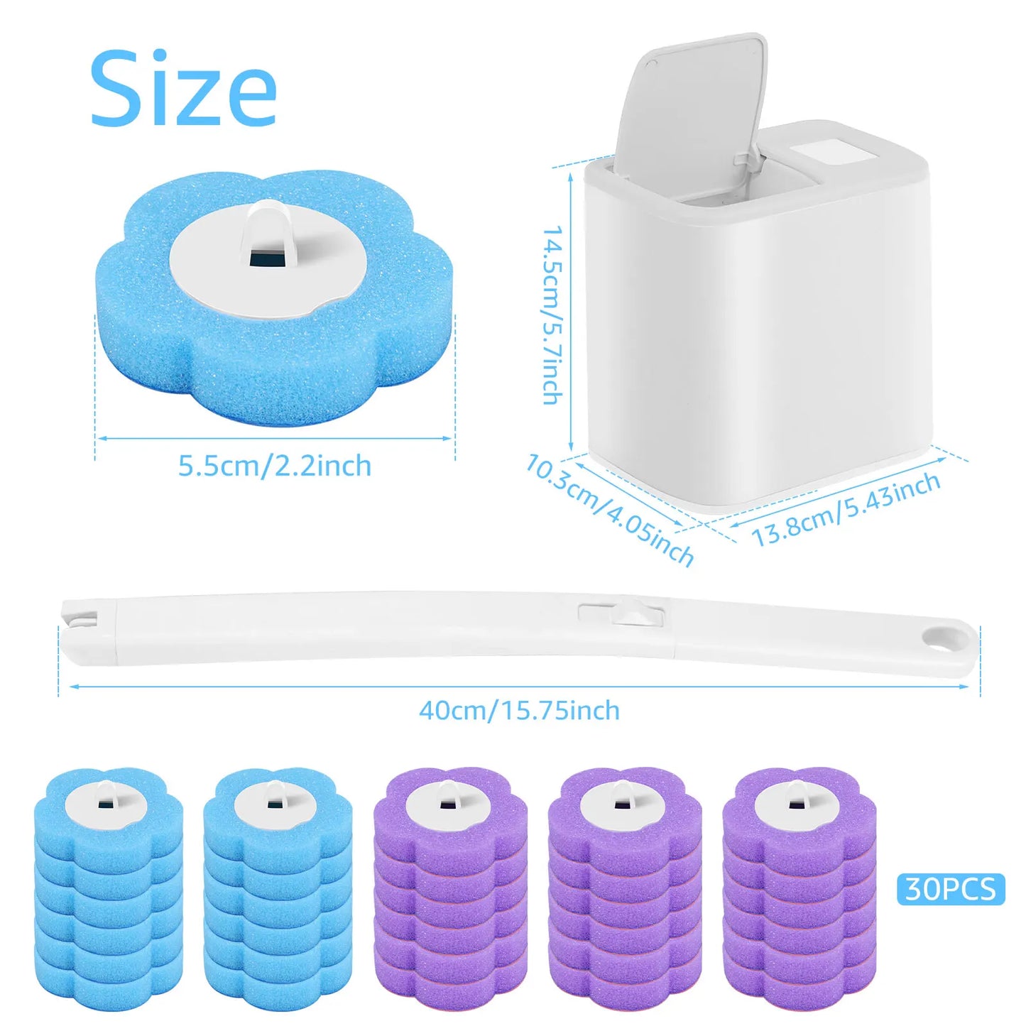 18 36pcs Toilet Brush