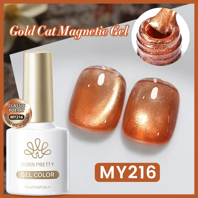BORN PRETTY 10ml Cat Magnetic Gel Nail Polish