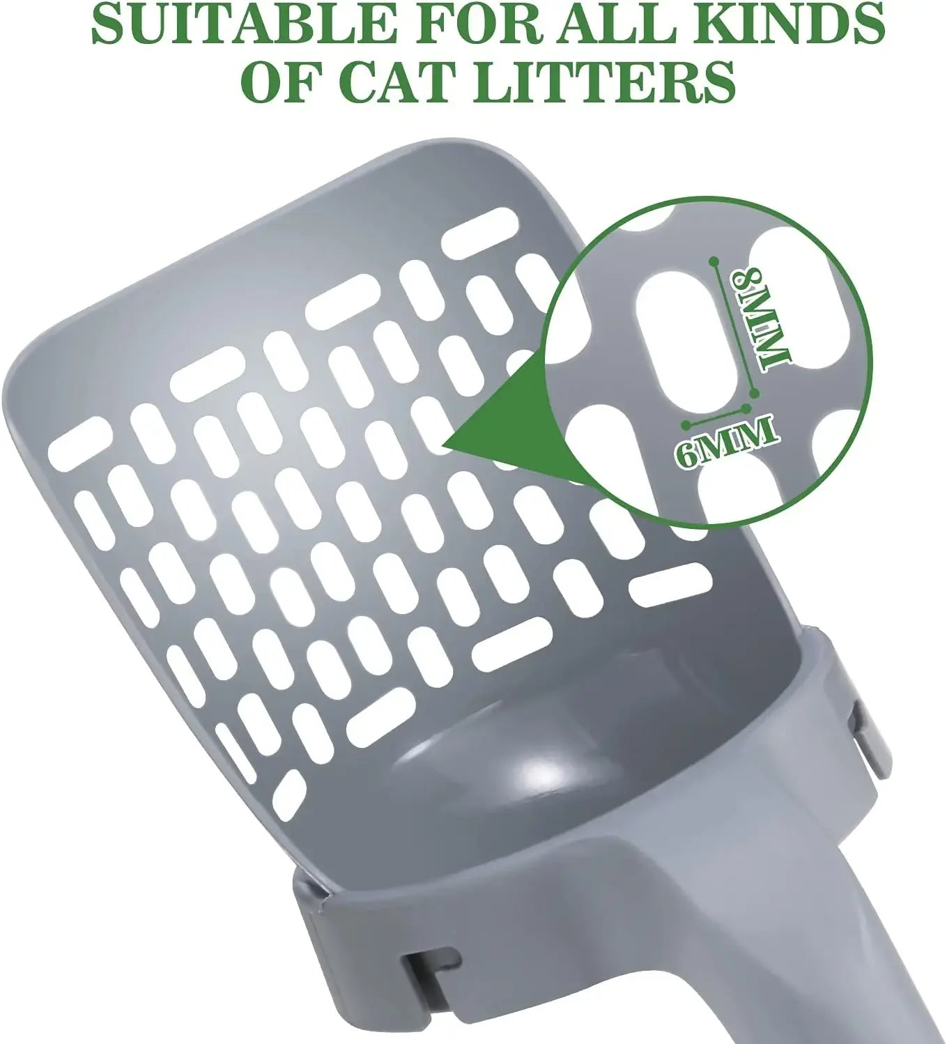Cat Litter Scoop with Waste Bin & Refill Bags