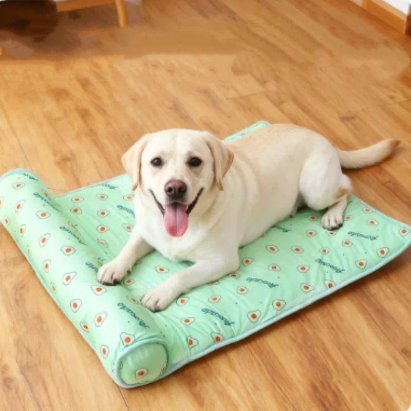 Cooling Silk Pet Mat for Dogs & Cats