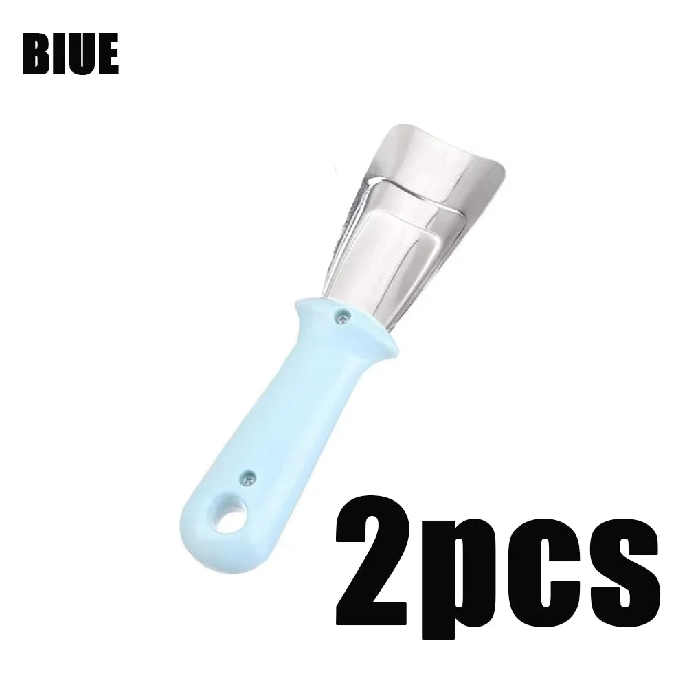 Stainless Steel Freezer Ice Scraper & Refrigerator Defrosting Tool