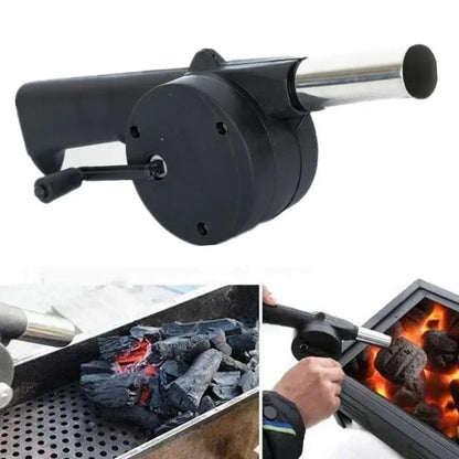 Manual BBQ Fire Starter Air Blower