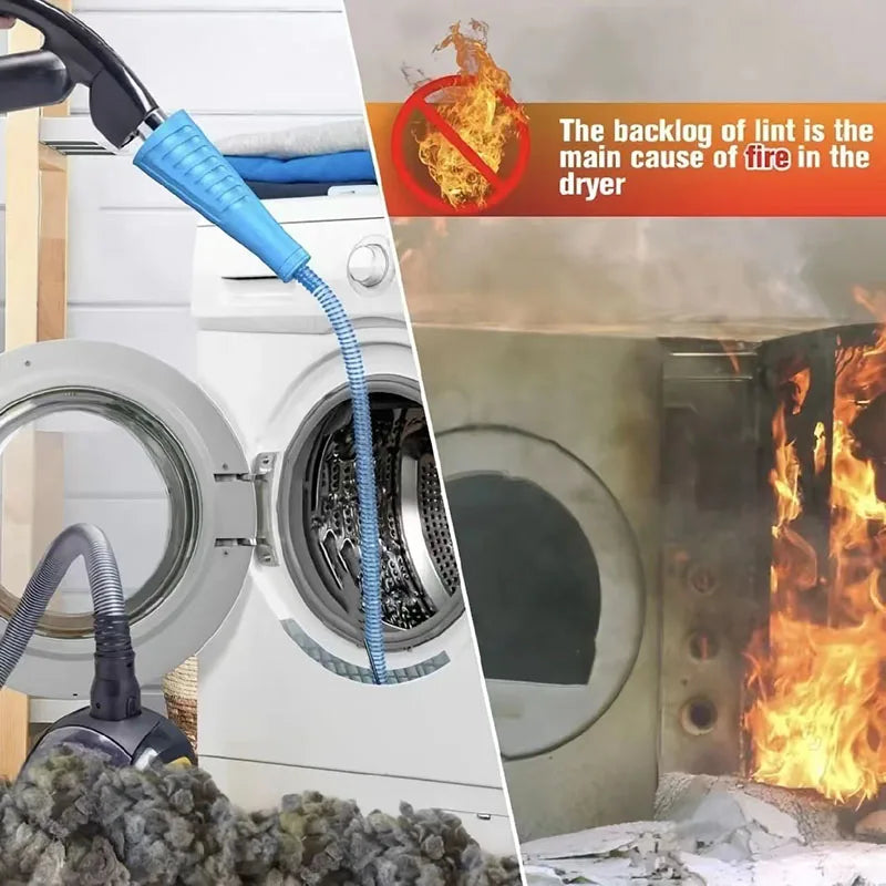 Dryer Vent Vacuum Attachment Kit