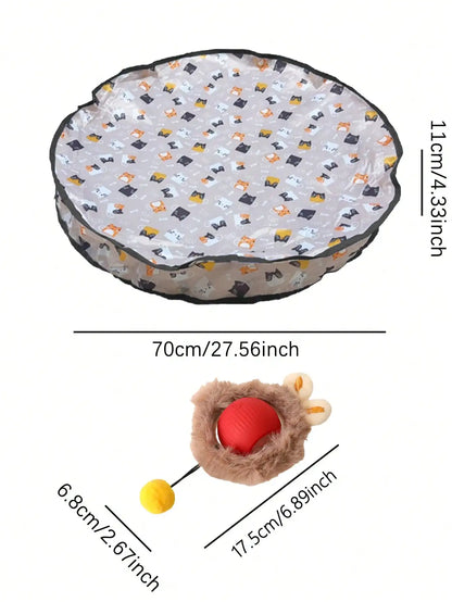 Electric Cat Hunting Ball Toy Set