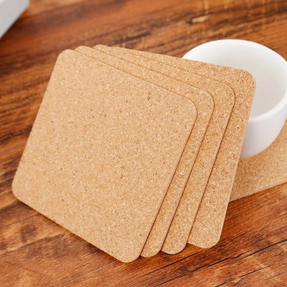 Natural Cork Drink Coasters