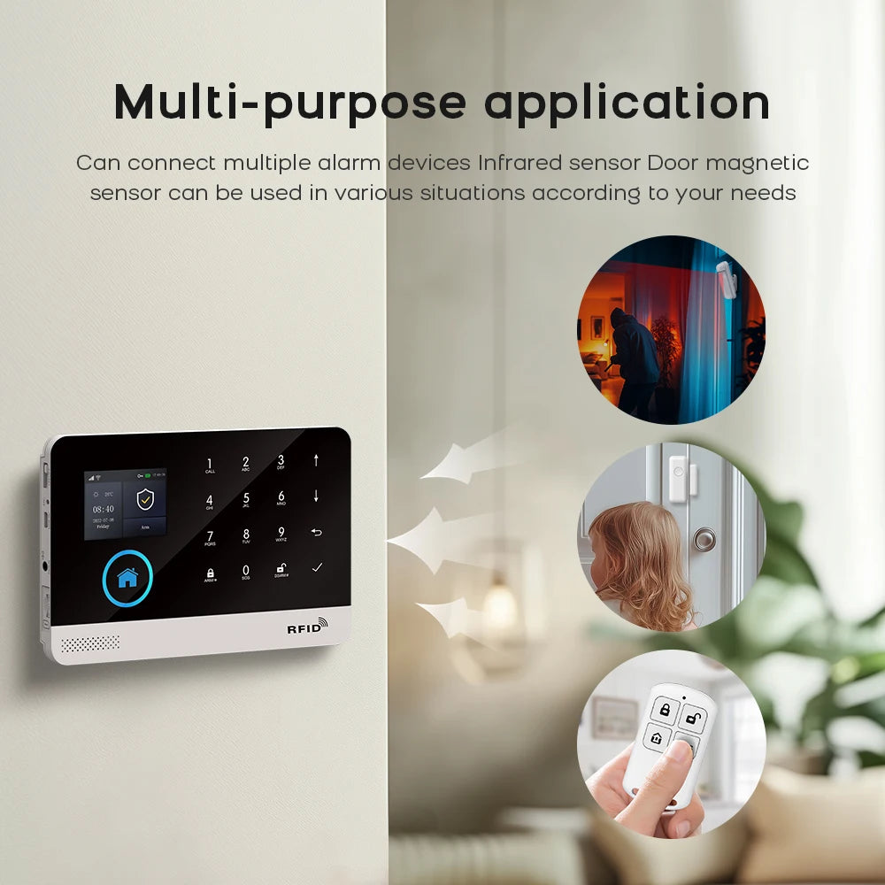 WiFi & GSM Security Alarm Kit