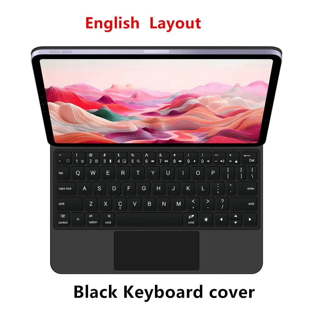 Backlit Keyboard Case with Trackpad for iPad Air & iPad Pro