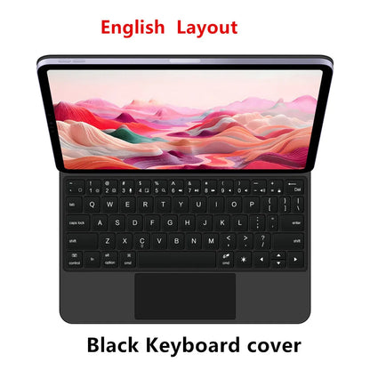 Backlit Keyboard Case with Trackpad for iPad Air & iPad Pro